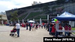 Экоярмарка в центре Караганды. 16 июля 2016 года.