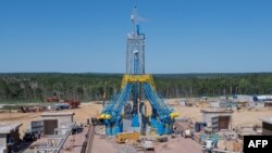 Ресейдің Қиыр Шығысында (Амур аймағы) салынып жатқан "Восточный" ғарыш айлағындағы ұшыру алаңы. 2015 жылдың жазы.