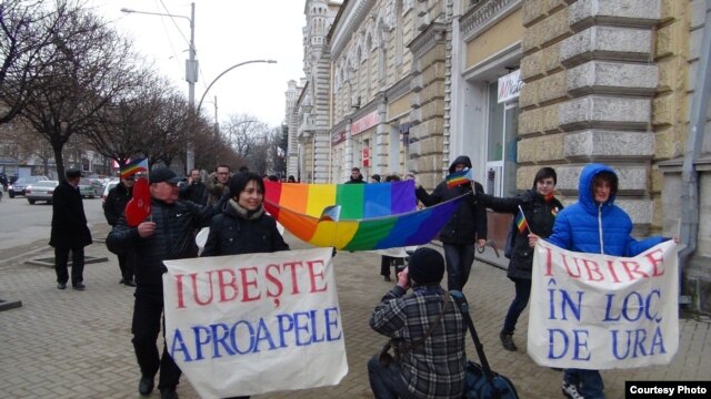 Marşul „Dragoste în loc de ură”, Chişinău, 14 februarie 2013