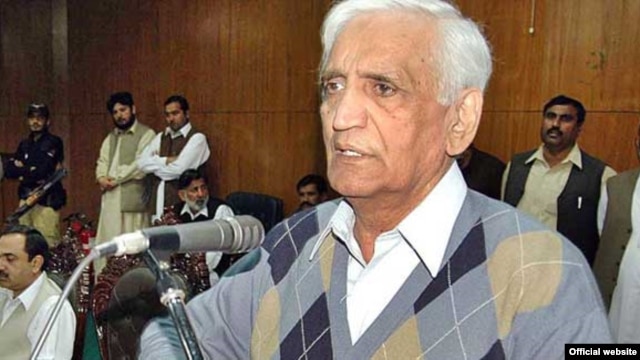 Bashir Bilour, who was killed, spoke to RFE/RL's Radio Mashaal shortly before the attack.