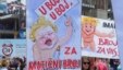 Sa protesta u Sarajevu, 11. jun 2013.