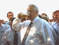 Beer consumption soared in Russia during the administration of President Boris Yeltsin (TASS)