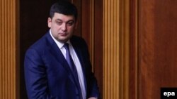 Владимир Гройсман, спикер Верховной Рады Украины.