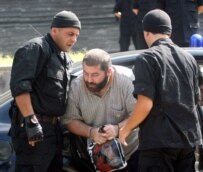Police arresting supporters of exiled opposition leader Igor Giorgadze in Tbilisi on September 6 (InterPressNews)