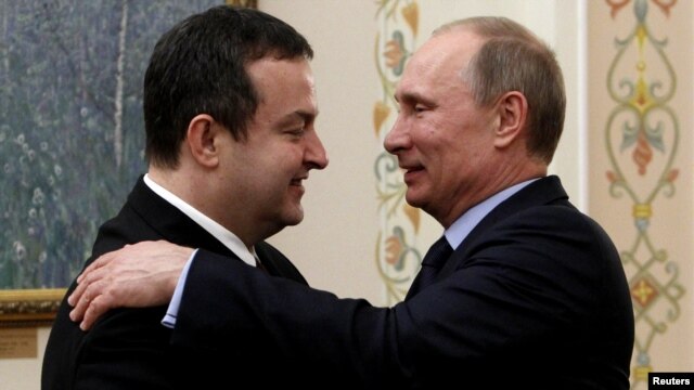 Встреча Владимира Путина и Ивицы Дачича в Ново-Огарево 10 апреля 2013 г.