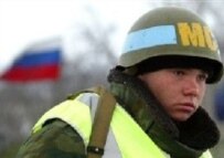 A Rusisan peacekeeper in South Ossetia (file photo) (AFP)
