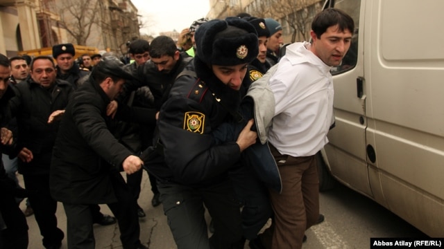 Police moved quickly when youth activists organized a protest in March 2011 via Facebook and other channels.