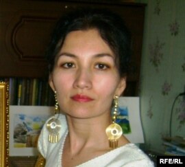 Корреспондент газеты 'Уральская неделя' Жанара Давлетова. (Фото из личного архива).