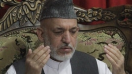 Afghan President Hamid Karzai