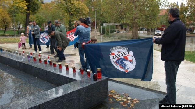Slavlje zbog oslobađanja hrvatskih generala, Mostar, 16. novembar 2012.