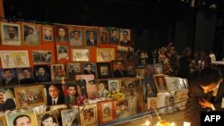 A memorial in Baghdad for journalists killed in Iraq, one of the most dangerous countries for the media