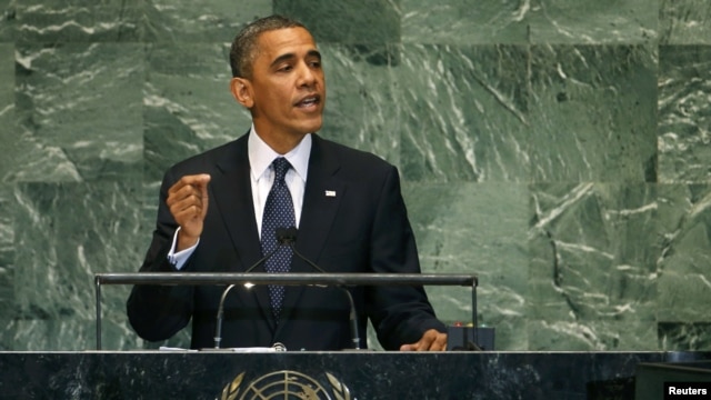 Predsednik SAD Barak Obama na sednici GS UN u Njujorku