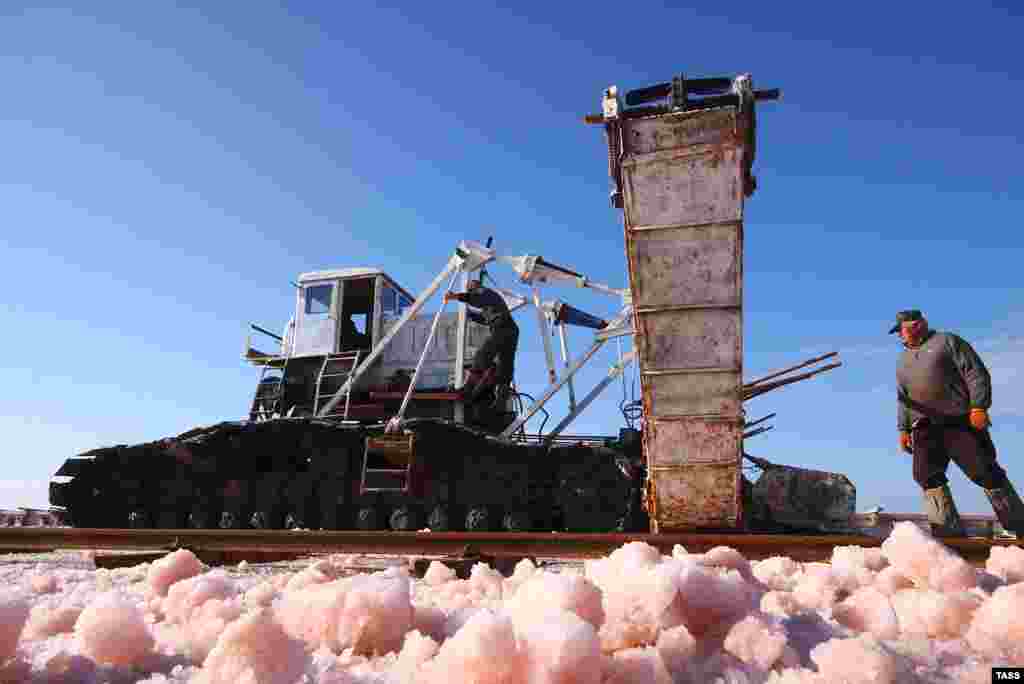 Salt has been produced here for centuries, and was once the main product traded by Ukrainian merchants known as Chumaks.