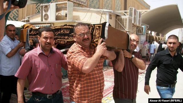 تشييع علي الصفار في النجف