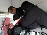 Shi'ite pilgrims also came under attack in Baghdad (epa)