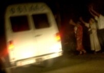 Fourteen Uzbek prisoners leave for Manas airport yesterday