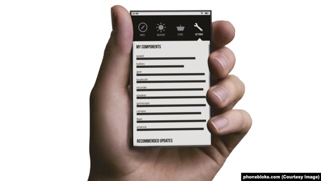 Phoneblok смартфонының үлгісі.