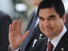 Turkmen President Gurbanguly Berdymukhamedov