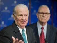Iraq Study Group co-chairmen James Baker (left) and Lee Hamilton (AFP)