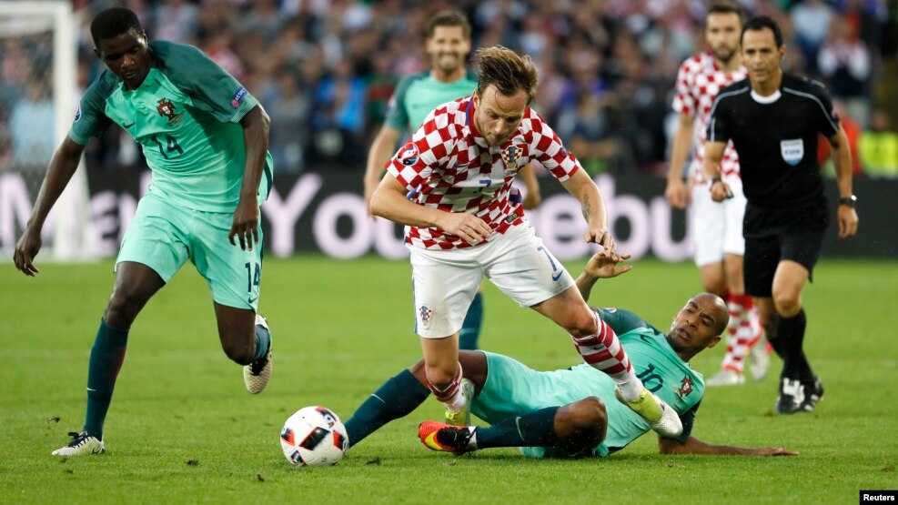 Хорватия - Португалия матчы. Ленс, Франция, 25 маусым 2016 жыл.
