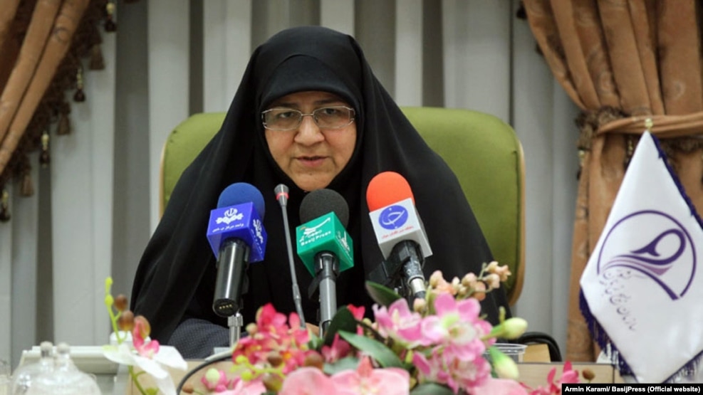 Minou Aslani, head of the Women's Basij organization in Iran, has condemned efforts to increase the number of women in parliament and opposed campaigns to curb domestic violence as perceived assaults on Iranian society and traditional family values.