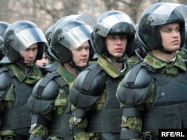 OMON members are instantly recognizable for most Russians.