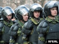 OMON members are instantly recognizable for most Russians.