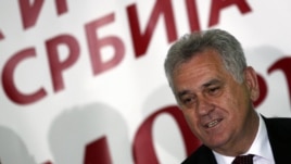 Tomislav Nikolić se obraća medijima nakon rezultata izbora, 6. maj 2012.