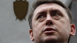 Mykola Melnychenko, the former bodyguard of Ukrainian ex-President Leonid Kuchma. 