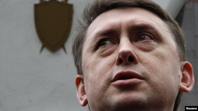 Mykola Melnychenko, the former bodyguard of Ukrainian ex-President Leonid Kuchma. 