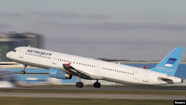 Airbus A-321 авиакомпании Metrojet