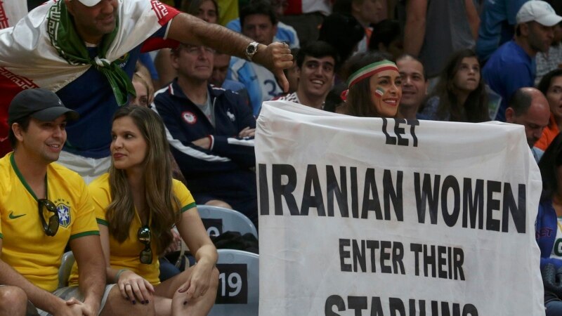 Activist For Women's Rights In Iran Asked Not To Hold Sign At Olympics