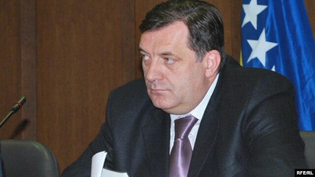 Republika Srpska Prime Minister Milorad Dodik: "We accept Bosnia because we must, and because it is part of the agreement we signed."