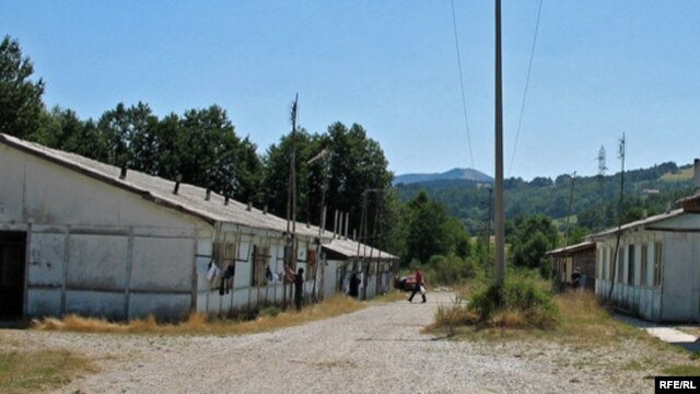 Barake bivšeg logora u selu Šljivovca kod Užica