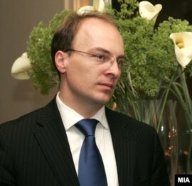 Министерот за надворешни работи Антонио Милошоски