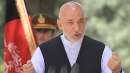 Afghan President Hamid Karzai