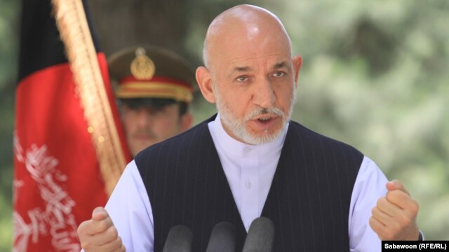 Afghan President Hamid Karzai