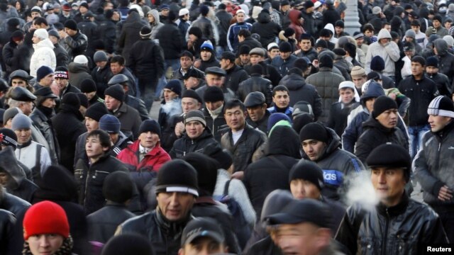 Москва, мигранты, 2012. 