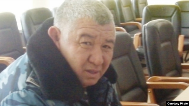 Жаңаөзен қалалық іші істер басқармасының бастығы Амангелді Досаханов. 25 ақпан 2012 жыл.