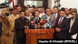 وزير الداخلية في مؤتمر صحفي ببابل