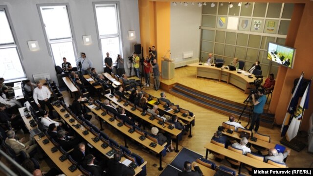 Sjednica Skupštine Kantona Sarajevo na kojoj su razriješeni ministri iz SDA
