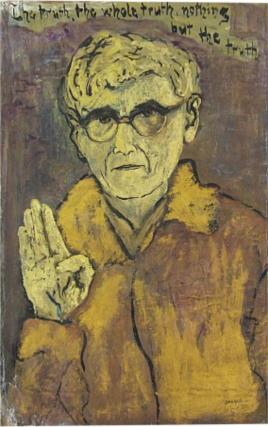 Arnold Daghani, autoportret