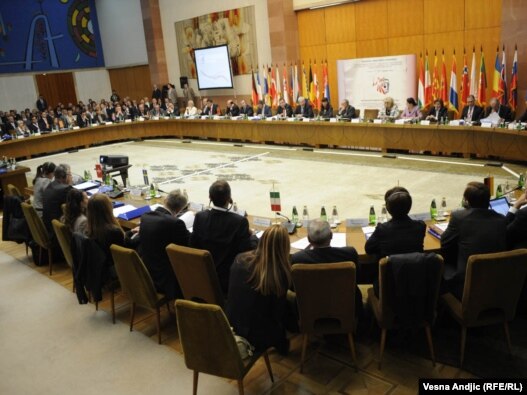 Ministarska konferencina o borbi protiv organizovanog kriminala, Beograd 3. oktobar 2010.