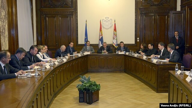 Takimi në Beograd