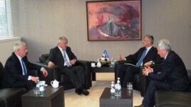 Kryeministri i Kosovës, Hashim Thaci takon liderët e Luginës së Preshevës, 15 janar, 2013