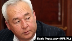 Seitkazy Mataev, chairman of the Kazakh Union of Journalists of Kazakhstan (file photo)