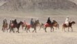 Kyrgyzstan - PHOTO GALLERY - Horse riders during the At Chabysh (Horse Races) festival in Murghab. At Chabys, organized by Bishkek based Kyrgyz Aty foundation, is the only regional cultural event in Murghab, bringing together residents from all seven vill