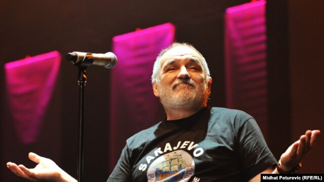 Đorđe Balašević na koncertu u Sarajevu u novembru 2011. godine