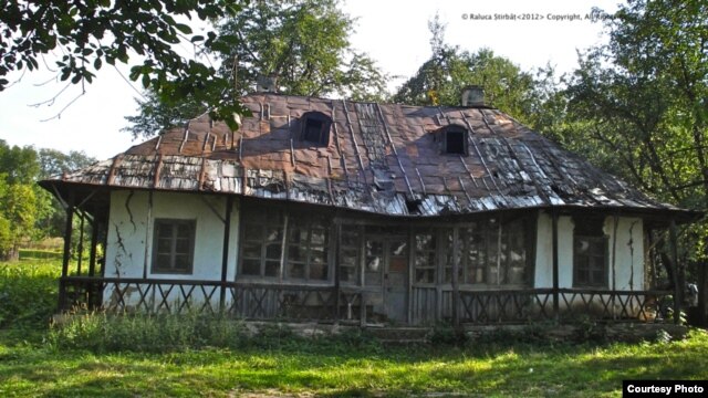 Casa din Mihăileni astăzi