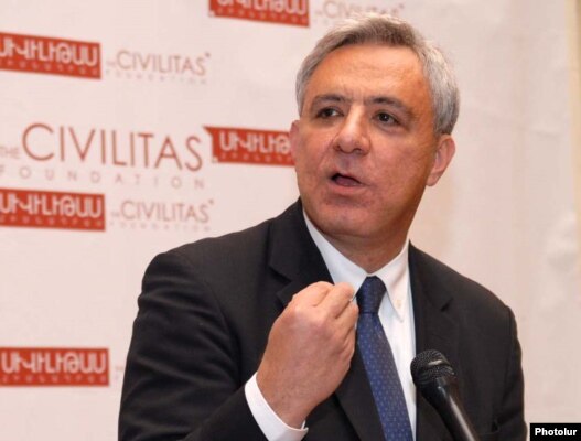 Armenia -- Former Foreign Minister Vartan Oskanian.